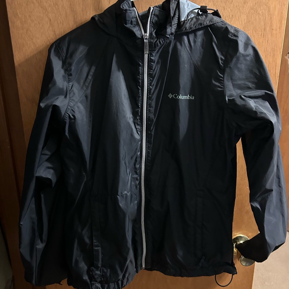 Columbia Kids Black Raincoat